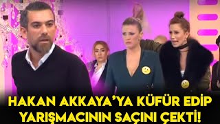 Hakan Akkayaya Küfür Edip Yarışmacının Saçını çekti OLAY KAVGA [upl. by Penrod499]