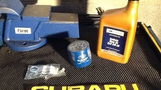 Rumble ready series21 Subaru oil change To prime or not to prime an oil filter Do you prime [upl. by Fraya87]