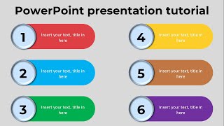 How to make an interactive PowerPoint presentation  PowerPoint basic training [upl. by Cohberg26]