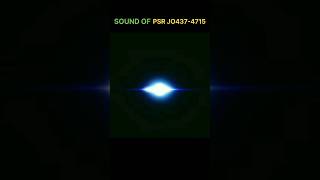 Sound of PSR JO437 4715  Neutron Star Pulsar Shorts [upl. by Eissed654]