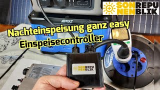 Einfache Nachteinspeisung mit dem Einspeisecontroller PC80 von Sonnenrepublikde [upl. by Airotnahs]