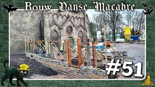 Efteling ⚒️ Bouw Danse Macabre 51 [upl. by Moffat961]