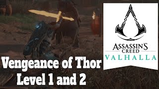 Assassins Creed Valhalla Vengeance of Thor Level 1 and 2 Guide [upl. by Beulah664]