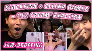 🤯 BLACKPINK  Ice Cream with Selena Gomez MV REACTION  best collab of the century [upl. by Aynom]