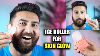 Ice Roller For Glowing amp Clear Skin  Benefits of Ice Roller For FACE  MEN SKINCARE TIPS  DSBOSSKO [upl. by Llevert]