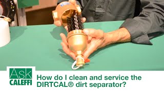 How do I clean and service the DIRTCAL® dirt separator [upl. by Ecneitap]