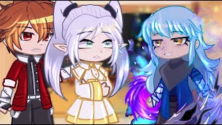 Sousou No Frieren React To RImuru As Frierens Father  Gacha React [upl. by Earehc448]