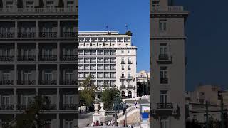 Syntagma greece athens greek syntagma hotel greatbritain amazingview centralsquare tourism [upl. by Rhynd]