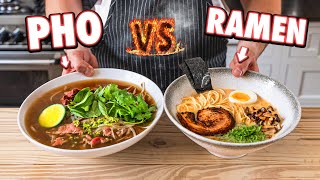 Tonkotsu Ramen Vs Pho [upl. by Connor]