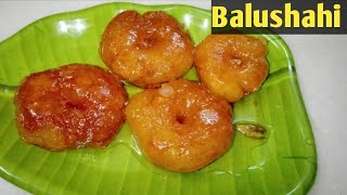 Easy Balushahi Recipe  Balushahi Recipe By Sumitar Pakshala N Dinolipi [upl. by Yuu450]