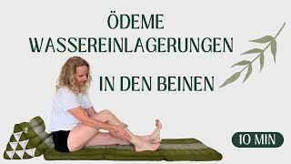 LYMPHDRAINAGE BEINE ÖDEME [upl. by Nikkie526]