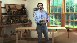 The New LieNielsen Workbench with Christopher Schwarz [upl. by Nahtan648]