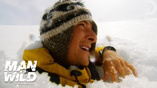 Bear Grylls’ Winter Survival Skills ❄️  Man vs Wild  Discovery [upl. by Albin468]