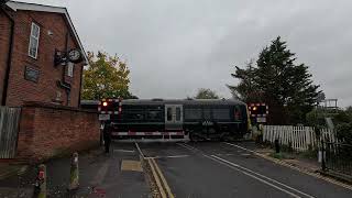 Cookham Level Crossing Berkshire 201024 [upl. by Anivlek]