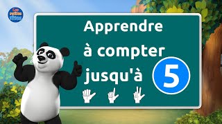 Apprendre à compter jusquà 5 en français  Maternelle Learn French [upl. by Lisk]