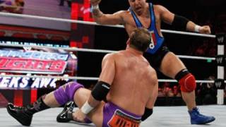 Raw Santino Marella vs Zack Ryder  WWE Bragging Rights Qualifying Match [upl. by Evars895]