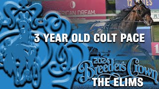 2024 Breeders Crown Elims  3CP [upl. by Otreblide]