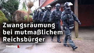 Verdacht auf Widerstand  Polizei muss bei Zwangsräumung helfen [upl. by Annek]