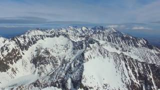 High Tatras  Krivan Aerial drone [upl. by Deborath581]