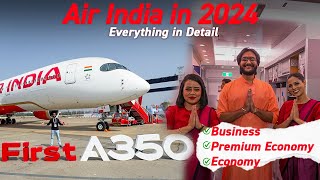 Experience Air India A350 Premium Economy [upl. by Hawker]