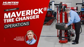 The Maverick® Tire Changer Standard operation [upl. by Tertias]