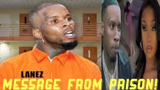 Tory Lanez Sends A Message From Prison ToryLanez [upl. by Zilvia441]