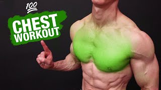 The 💯 Chest Workout MOST EFFECTIVE [upl. by Koenraad]