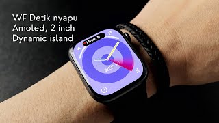 SMARTWATCH DYNAMIC ISLAND AMOLED  W99 PLUS Komarakstore [upl. by Laen49]