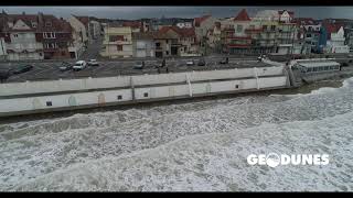 Les Grandes marées de Septembre 2019 à Merlimont Plage 62 [upl. by Nylacaj]