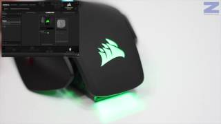 Mouse Corsair M65 Pro RGB Demostración de iluminación [upl. by Etnuhs14]