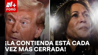 Lucha por la presidencia de EE UU Harris y Trump casi empatados  Estrictamente Personal [upl. by Atteloc872]