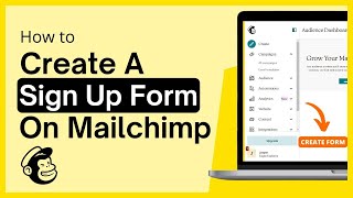 How to Create Embedded forms Landing Page Campaign on MailChimp [upl. by Liahkim]