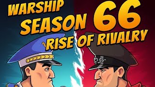 quotWarship season 66  Rise of Rivalryquot  Rank 165ERGameplay  Boom Beach [upl. by Arytal881]