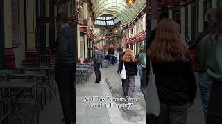 Leadenhall Market in London A Must Visit For Harry Potter Fans travel [upl. by Rimaa]