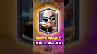 Magic Archer INSANE value🔥 clashroyale [upl. by Aratnahs]