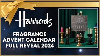 HARRODS FRAGRANCE ADVENT CALENDAR REVEAL 2024 [upl. by Notna94]