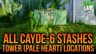 All 5 Cayde6 Stashes in Tower Pale Heart  How to get Veteran Legend Armor Set  Destiny 2 [upl. by Petit144]