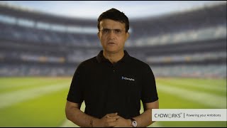 SOURAV GANGULY  CADWORKS INDIA Pvt Ltd  Indias Biggest Platform for Design Engineering [upl. by Alvan85]