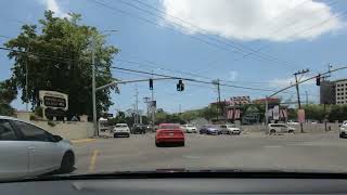 Kingston Jamaica Driving from Barbican Road to Vineyard Town [upl. by Vonny]