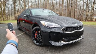 2022 KIA Stinger GT2 RWD Scorpion Start Up Exhaust Walkaround POV Test Drive and Review [upl. by Combe536]