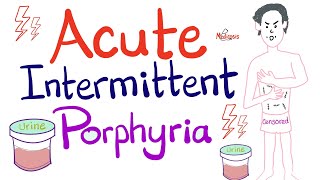 Acute Intermittent Porphyria  Disorders of Heme Synthesis  Biochemistry amp Hematology [upl. by Ena]