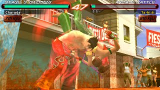 TAS Tekken 6  Jin Kazama PSP [upl. by Jakoba468]