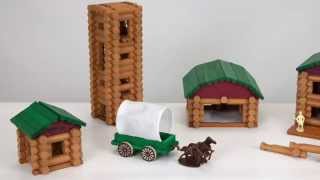 Lincoln Logs Collectors Edition Homestead [upl. by Imelida]