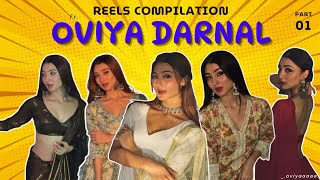 Oviya Darnal  Instagram Reels Compilation  Part 01  Filmi Fiesta [upl. by Linc]