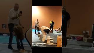 Breaking at US karate tournaments is interesting 😂 mcdojo martialarts karatefight bullshido [upl. by Aliac]