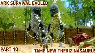 TAME A THERIZINASAURUS ll ARK SURVIVAL MOBILE ll PART 10 MythicXGaming29 TRIPIYGAMING [upl. by Aisyat475]