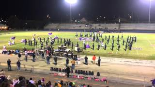 Dickson County High School Band October 30 2015 [upl. by Swane]