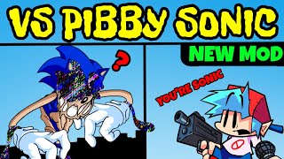 Friday Night Funkin New VS Pibby Sonic  Pibby Cartoons  Pibby x FNF Mod [upl. by Betsey]