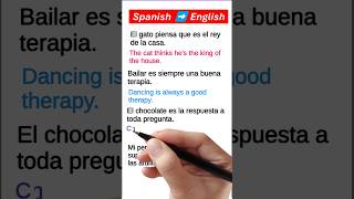 ENGLISH SPANISH LESSON learnenglish learnspanish vocabulary esl [upl. by Esmond]