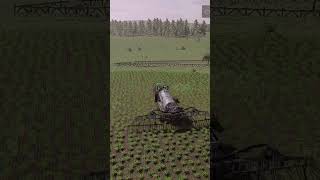 Spreading Of Slurry in soybeans fs22 farming ls22 landwirtschaft farmingsimulator [upl. by Vergil646]